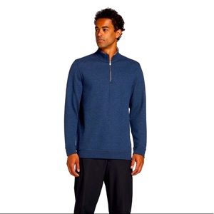 Walter Hagen Men's Perfect 11 Pique Midweight 1/4 Zip Golf Pullover NWT